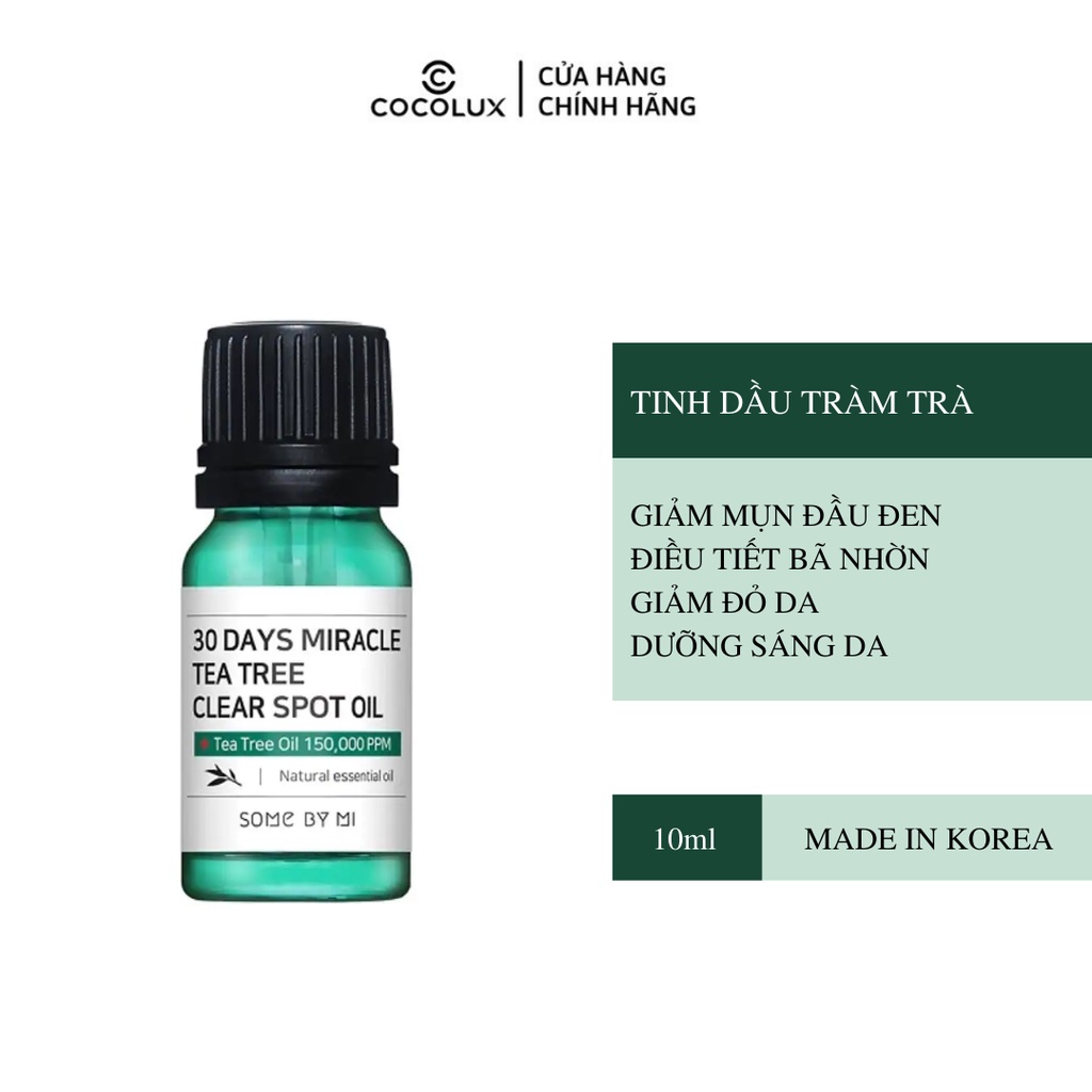 Tinh Dầu Some By Mi Tràm Trà Làm Giảm Mụn 10ml