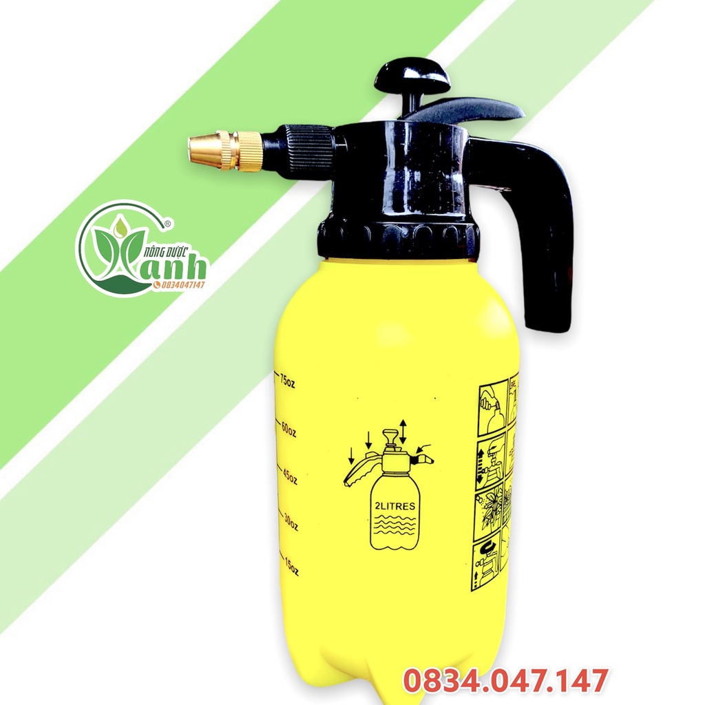 Bình Xịt cho hoa, cây cảnh 2 lít Phong Lan