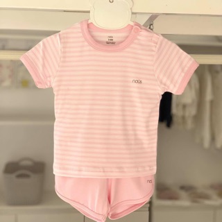 Bộ cộc cv petit kẻ hồng