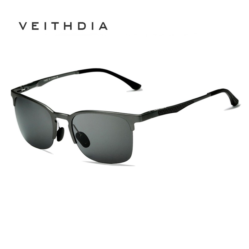 Kính Mát VEITHDIA 6631 Phân Cực Al-Mg Retro Unisex