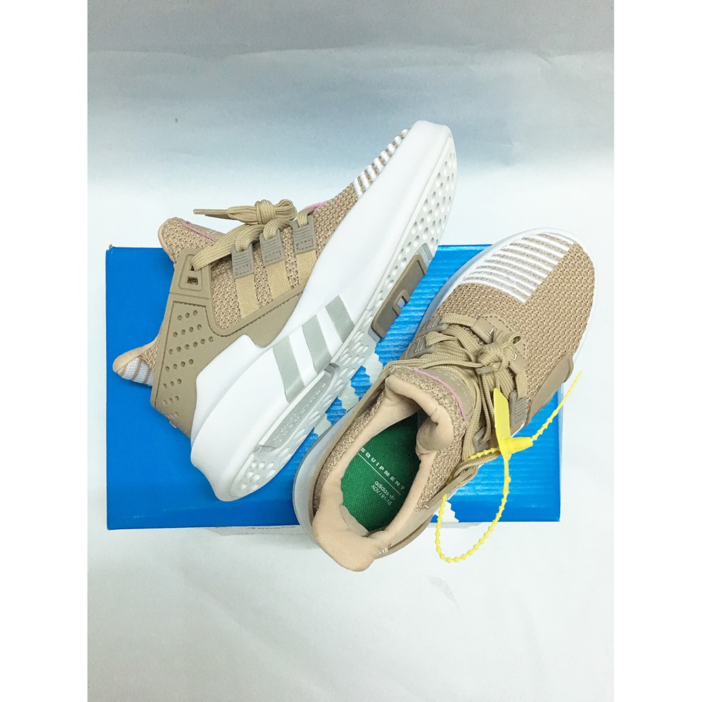 Giày EQT BASK ADV 2018 nâu trắng (loại chất lượng cao)