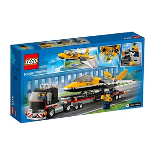 LEGO City Xe Vận Chuyển Máy Bay Phản Lực 60289