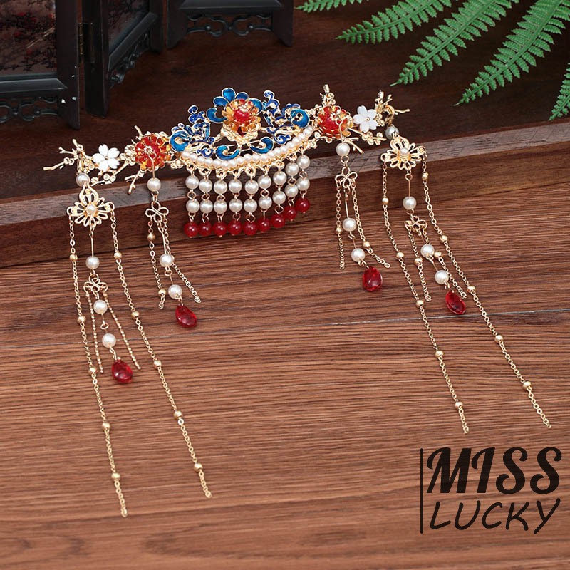 Phụ Kiện Cài Tóc Phong Cách Trung Hoa Sang Trọng Cho Nữ