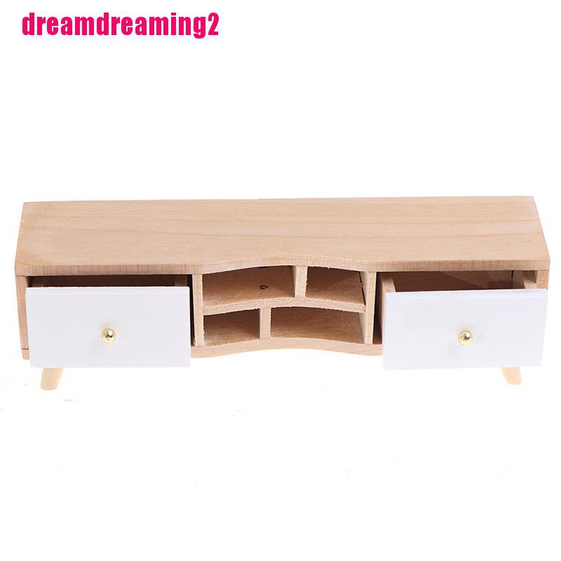 Tủ TV Mini Tỉ Lệ 1: 12 Trang Trí Nhà Búp Bê