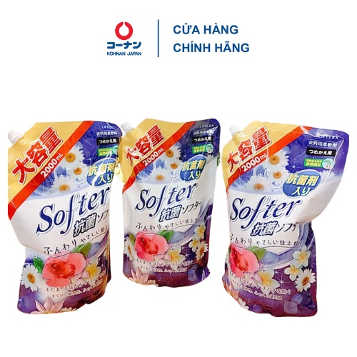 [Mã LIFECPMALL giảm 12% đơn 250K] Nước xả vải KOHNAN Softer KFJ15 túi 2L