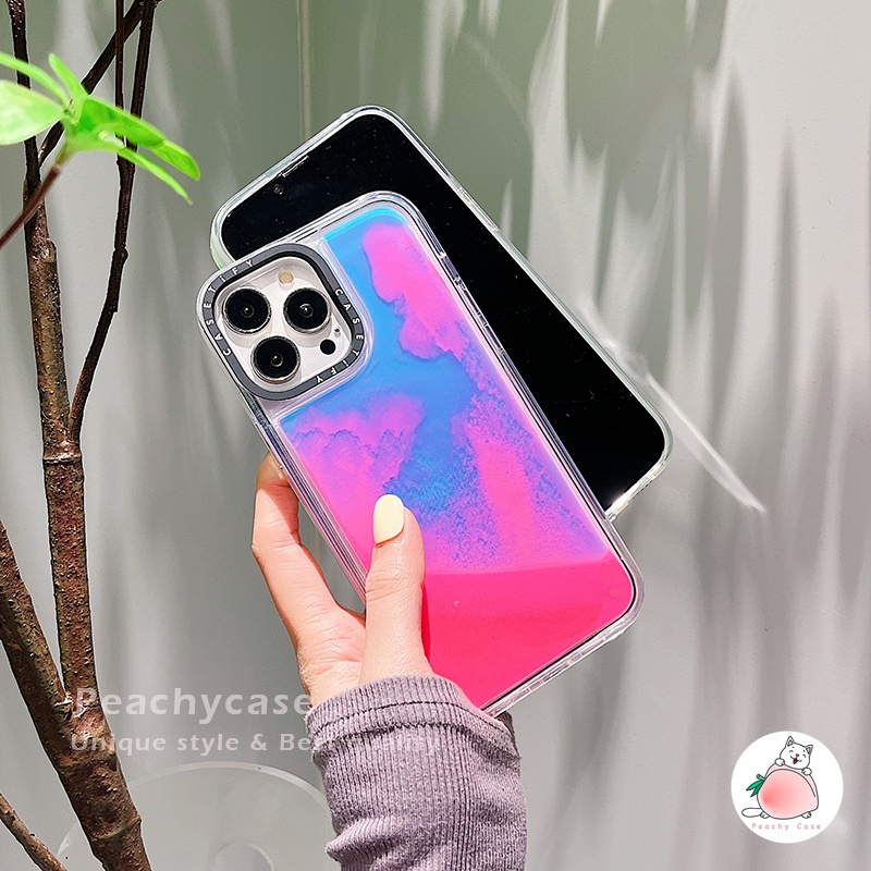 Ốp Điện Thoại Cứng Dạ Quang Phát Sáng Trong Đêm Cho iPhone 13 12 11 Pro Max Xr Xs Xsmax X