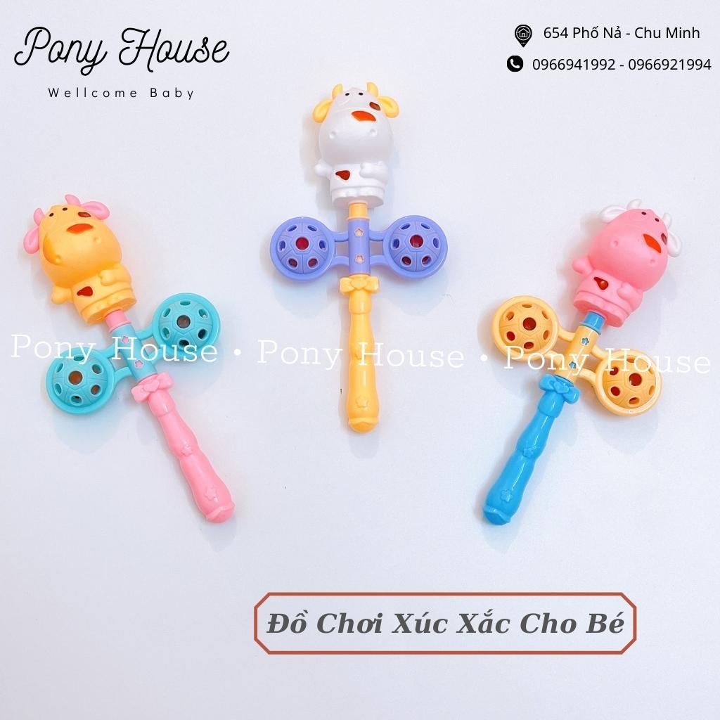 Xúc Xắc Lục Lạc Đồ Chơi Cho Bé Tập Cầm, Nắn Tiếng kêu Vui Nhộn