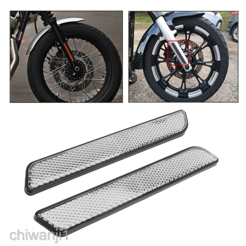 Set 2 Phụ Kiện Phản Quang Gắn Xe Mô Tô Harley V-Rod