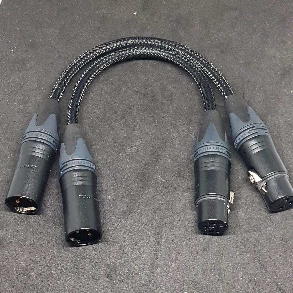 Dây cáp tín hiệu kết nối AMPs - Canare XLR Dual 3PIN Neutrik