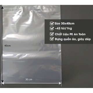 Túi zip chỉ đỏ 1kg