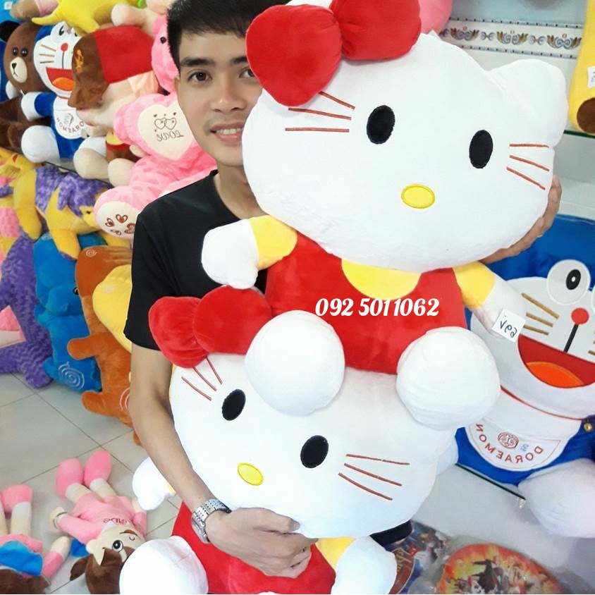 MÈO KITTY GẤU BÔNG MÈO KITTY SIZE LỚN 50cm