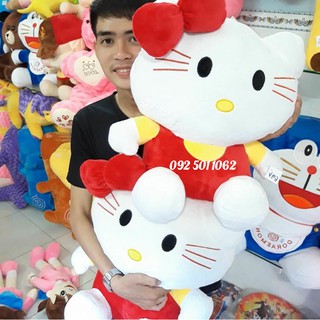 GẤU BÔNG MÈO HELLO KITTY [50cm] HÀNG VIỆT NAM XUẤT KHẨU
