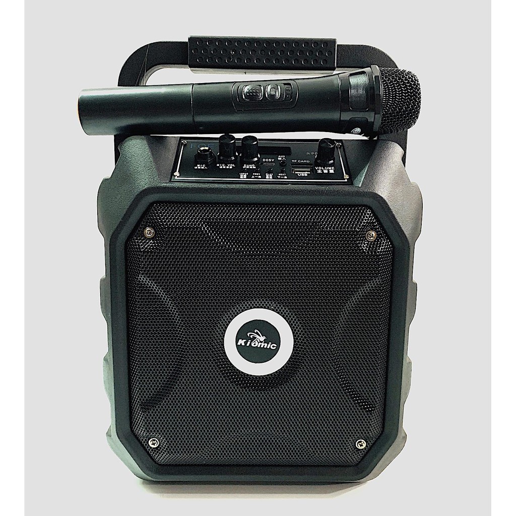 Loa bluetooth K68 + Mic không dây