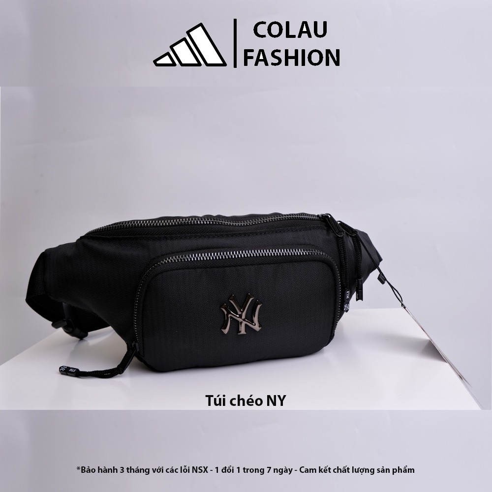 Túi bao tử | Túi đeo chéo| 2 ngăn Ny | Logo kim loại | Polyester cao cấp