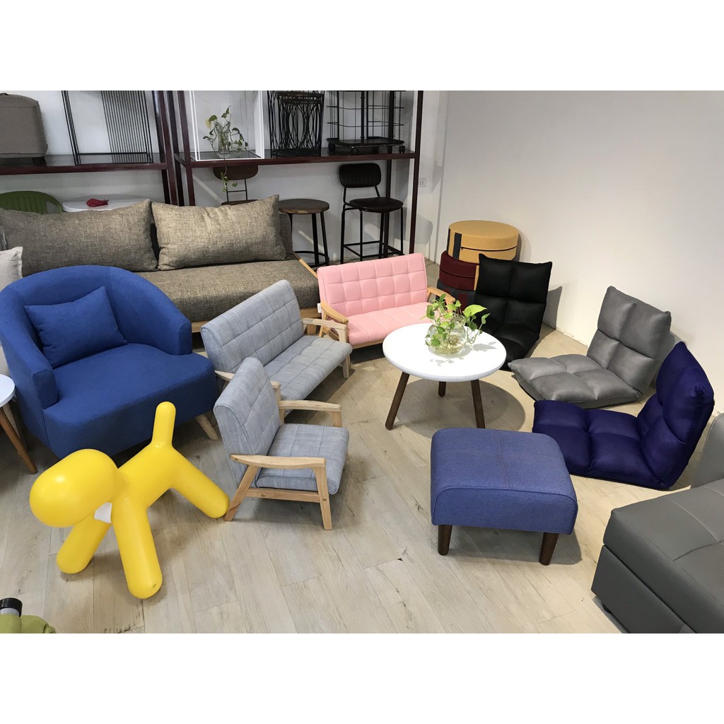 Ghế sofa tay gỗ trẻ em 8010-2P Ghế đôi 88*56 *25cm | BigBuy360 - bigbuy360.vn