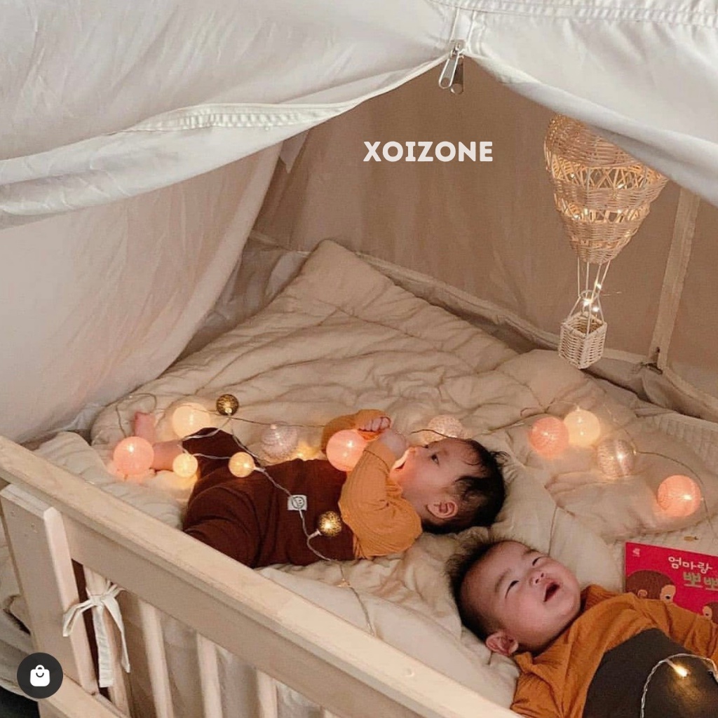 Lều cắm trại tại nhà cho bé và gia đình/ One-touch heating tent for baby &amp; family