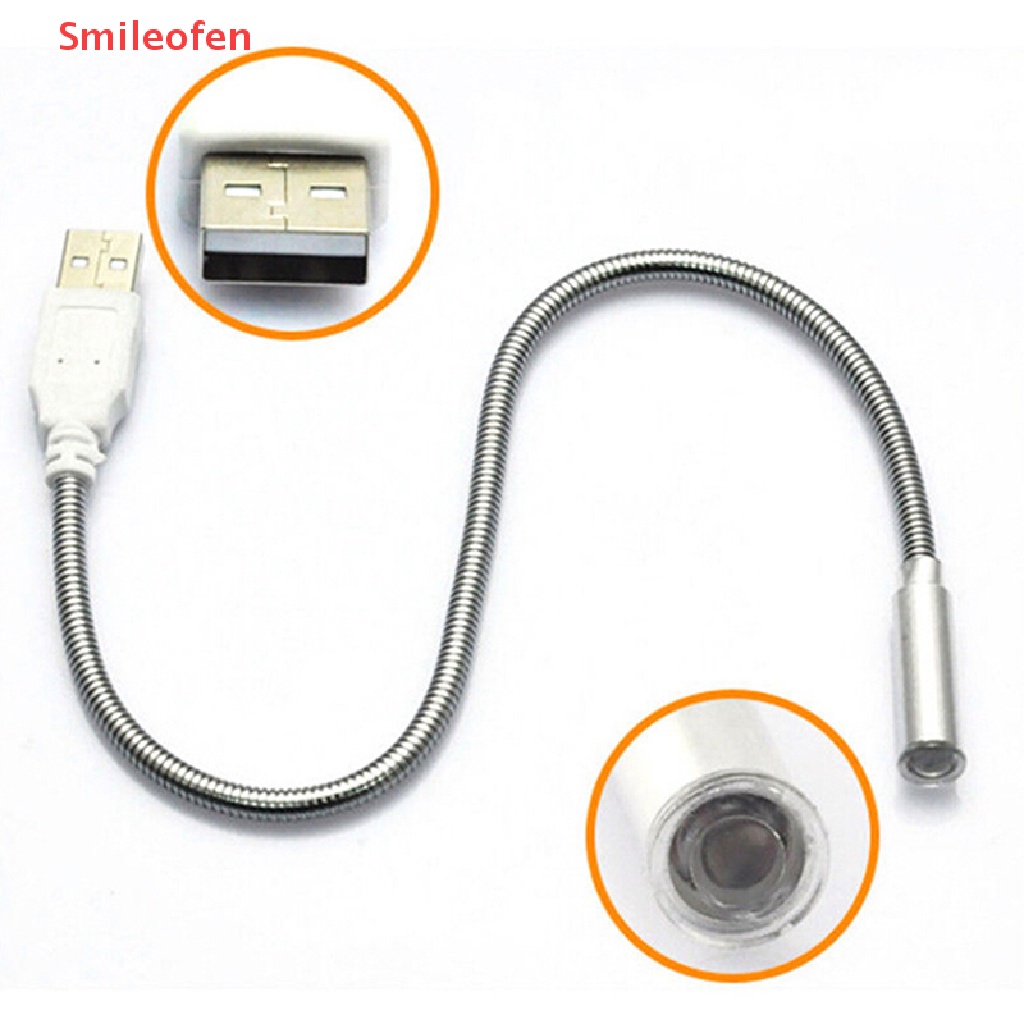 1 Đèn LED Đọc Sách Cổng USB Gắn Bàn Phím Linh Hoạt Kích Thước Nhỏ Gọn Dành Cho PC notebook laptop Mới