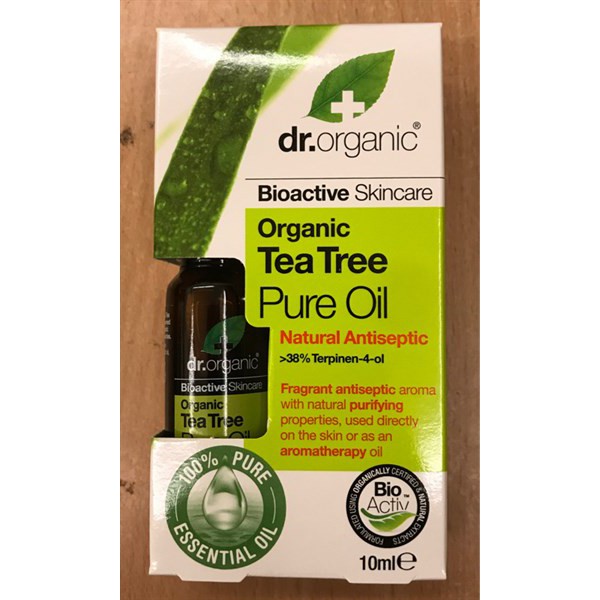 Dr Organic Tea tree Pure Oil 10ml