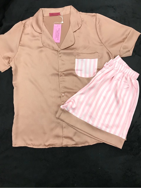 [ẢNH THẬT] Pijama lụa đùi | BigBuy360 - bigbuy360.vn