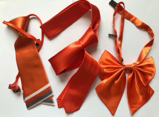 Set combo Cà vạt nam bản nhỏ, Cà vạt nữ và Nơ nữ