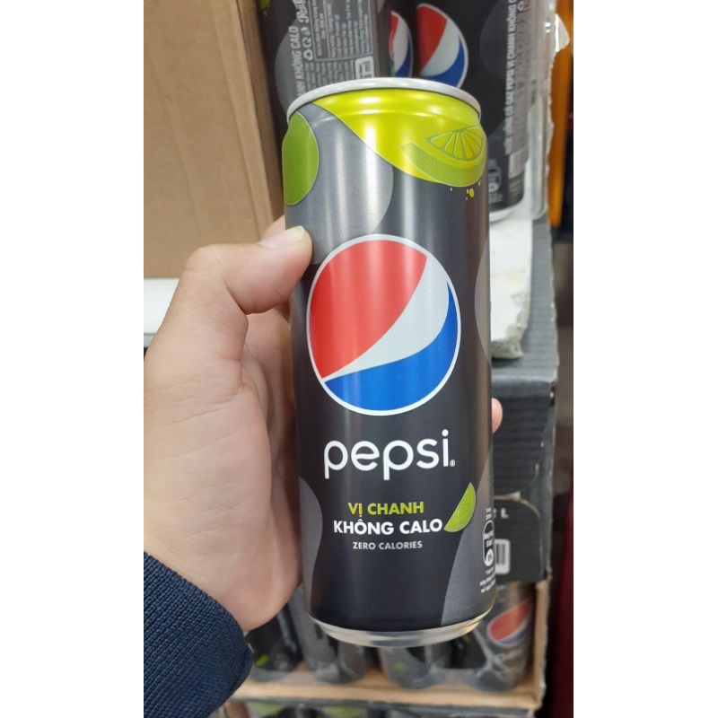 [THÙNG 24 LON] PEPSI VỊ CHANH KHÔNG CALO - ZERO CALORIES Sảng Khoái Tột Đỉnh, Cháy Cùng Rap Việt!