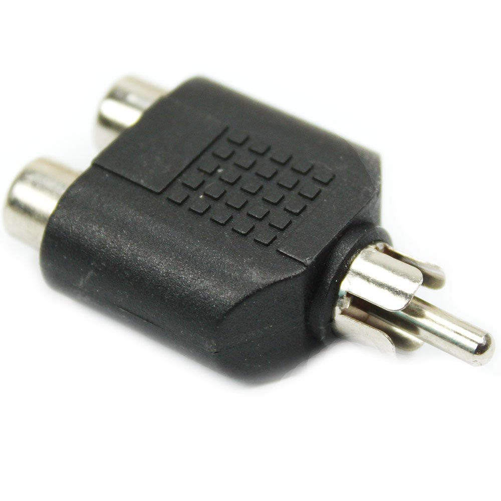 Đầu chia jack loa hoa sen AV (RCA) 1 ra 2