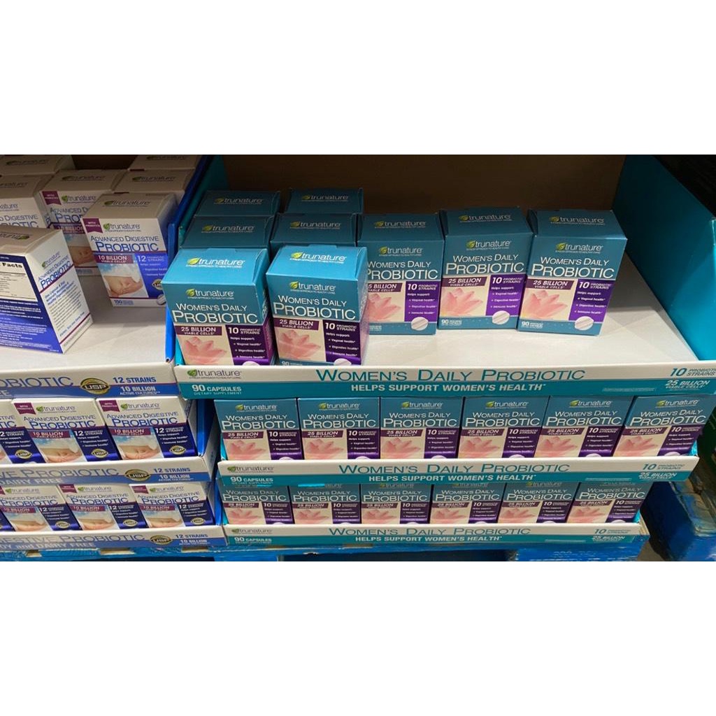 Men vi sinh cho phụ nữ Trunature Women’s Daily Probiotic 90 Capsules