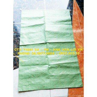 Bao Tải Xanh Lá K60 x 90cm - 70g/c