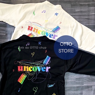 Áo khoác cardigan uncover bút sáp | cardigan crayon uncover nỉ bông chuẩn đẹp bọc tag