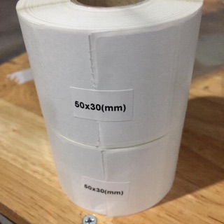 Cuộn in tem cốc, tem trà chanh, trà sữa loại 1 tem, KT: 50x30mm 750 tem