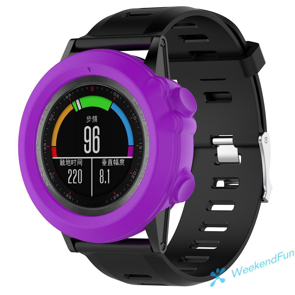 Ốp Silicone Bảo Vệ Cho Đồng Hồ Thông Minh Garmin Fenix 3 Hr Quatix 3