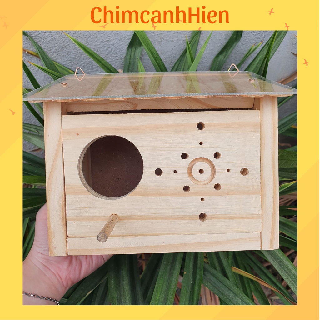 Tổ đẻ yến phụng chữ nhật size lớn cao cấp