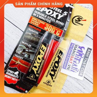 [Rẻ Vô Địch] Keo dán chịu nhiệt Epoxy plus five 2 thành phần