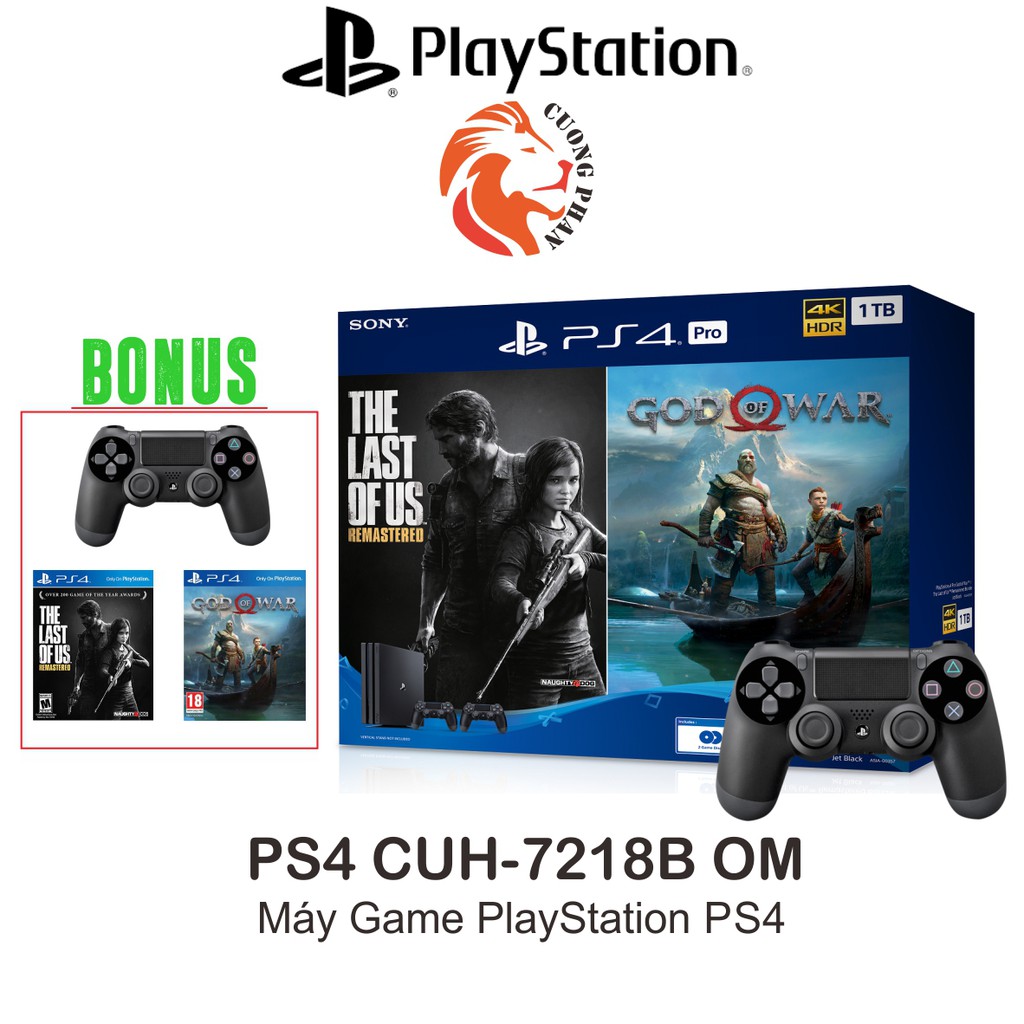 Máy chơi game Sony PlayStation CUH-7218B OM - Bảo Hành 2 Năm Toàn Quốc