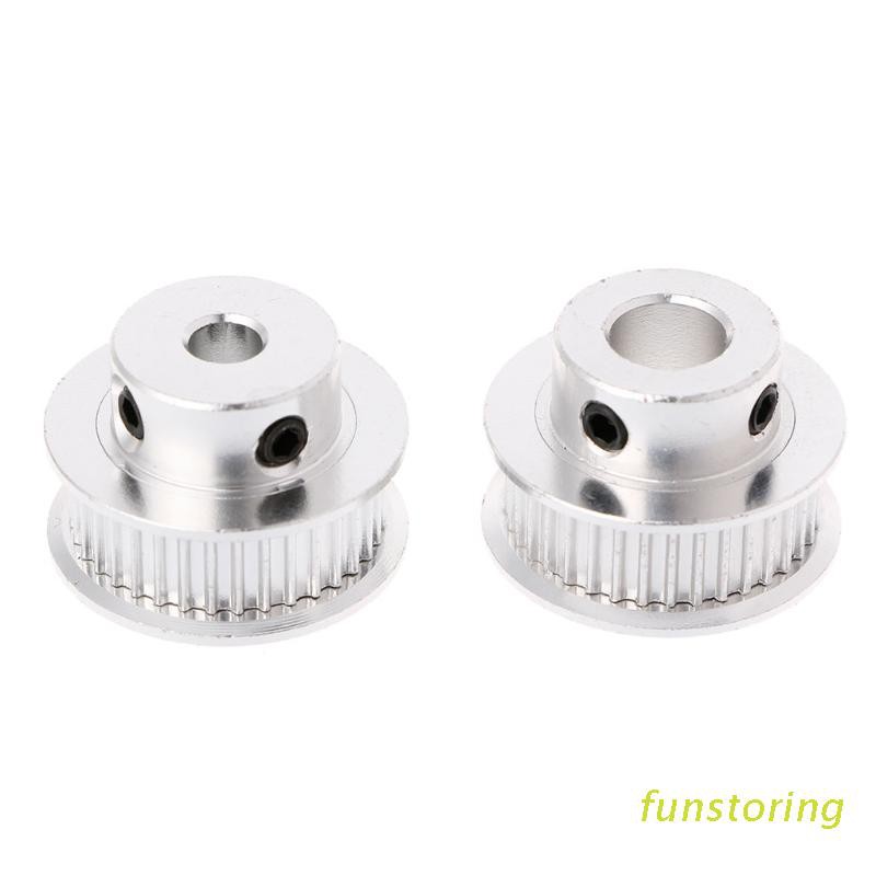 FUN GT2 Timing Pulley Aluminium 36 Tooth 2GT Bore 5mm 8mm Width 6mm 3D Printer Parts