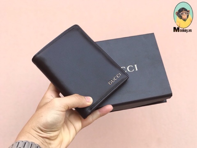 Ví da nam phom đứng da bò cao cấp - Miễn phí ship