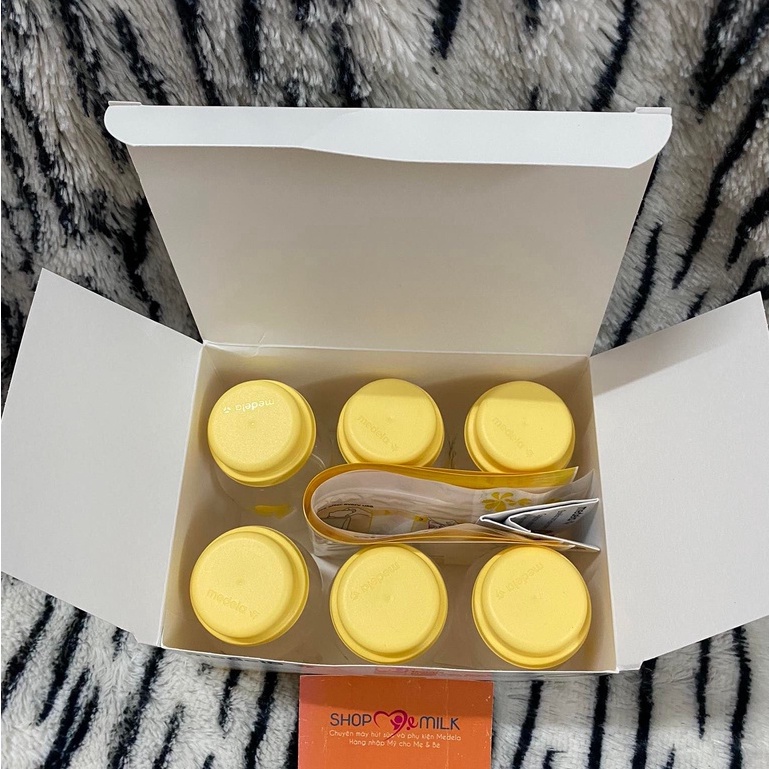 Set 6 Bình trữ sữa MEDELA 150ml - 250ml