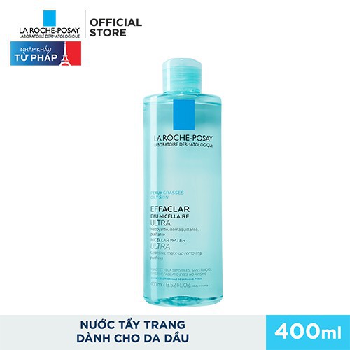 [HÀNG NHẬP KHẨU] Nước Tẩy Trang La Roche Posay Micellar Water Ultra Cho Da Dầu - Da Nhạy Cảm Sensitive Skin/Oily Skin