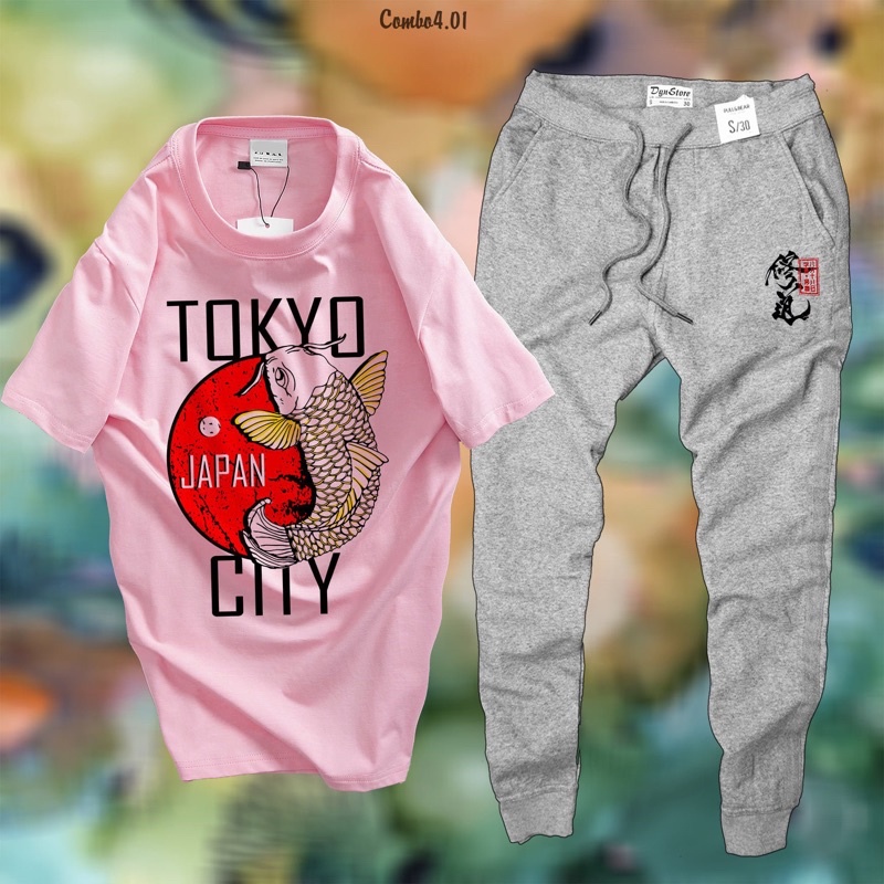 set bộ nam giá tốt , phong cách Nhật , COMBO4.01