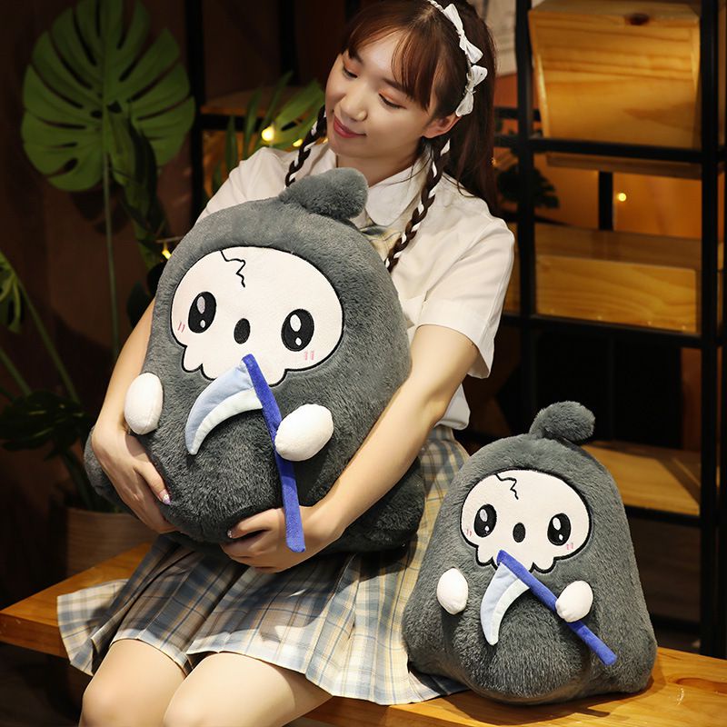 Đầu Lâu Nhồi Bông Mềm Mại Trang Trí Halloween