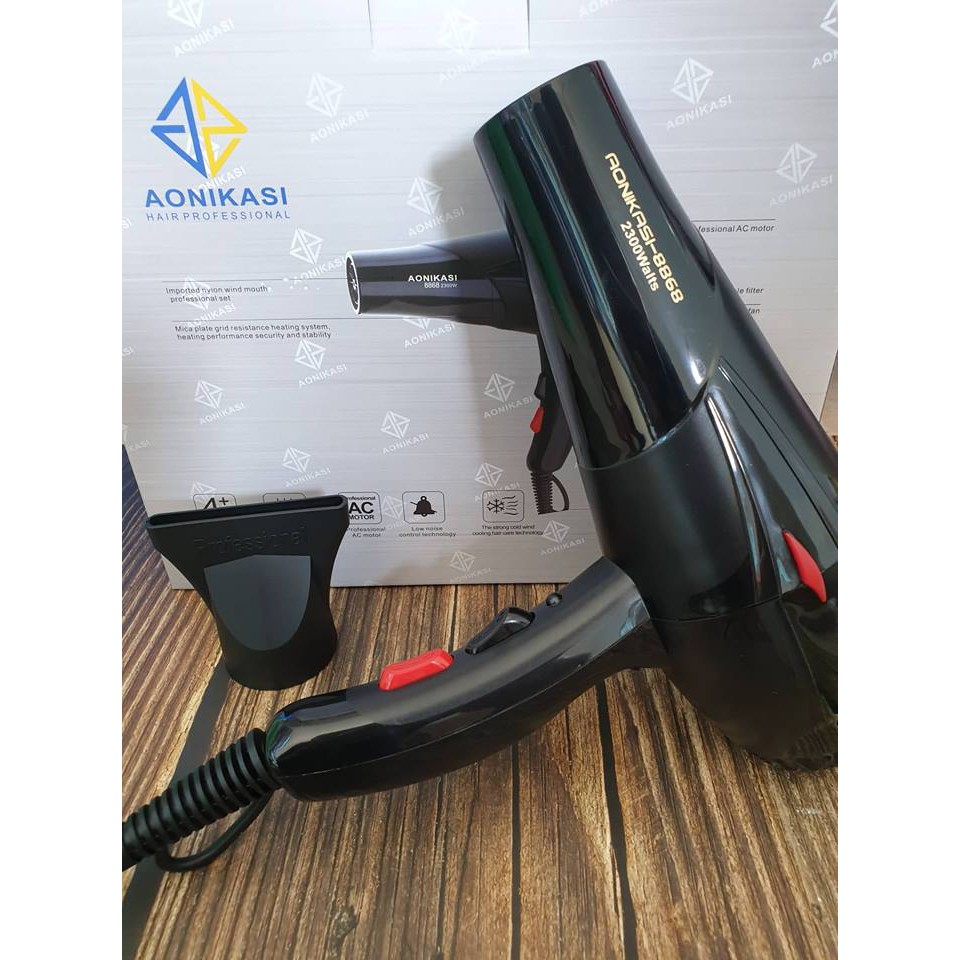 Máy sấy tóc nóng-lạnh AONIKASI - Có chế độ ngắt tự động - Công suất mạnh 2300W