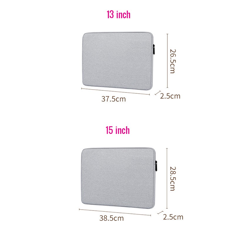 Túi chống sốc máy tính, macbook, laptop, chống nước, chống xước có lớp bông lót bền đẹp, nhiều size để lựa chọn