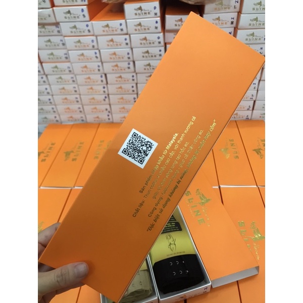 Gen nịt bụng Sline hộp cam