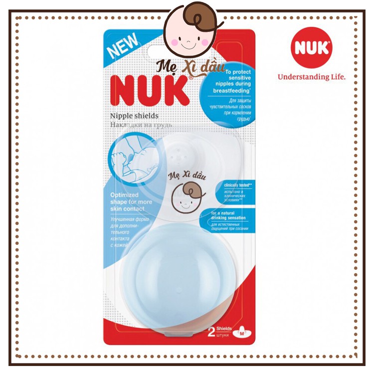 TRỢ TI NUK SILICONE - M Chính hãng nhập khẩu Đức