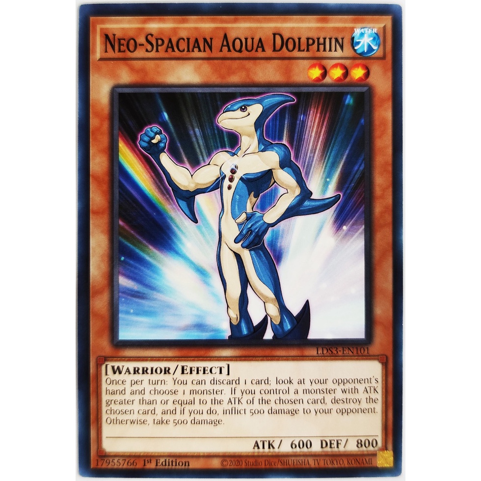 [Thẻ Yugioh] Neo-Spacian Aqua Dolphin |EN| Common
