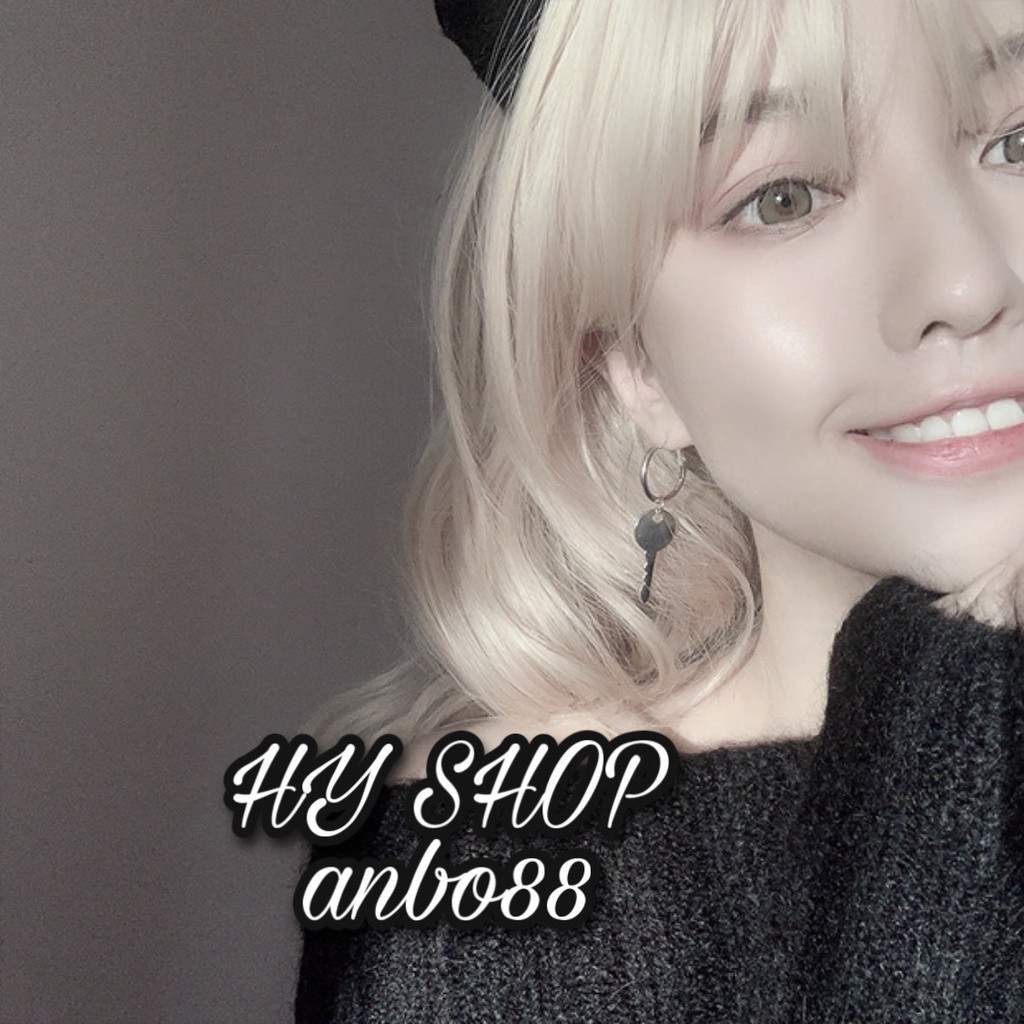 Khuyên tai hình chìa khóa ổ khóa cá tính