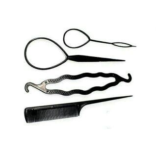 Bộ dụng cụ búi tóc 4 món