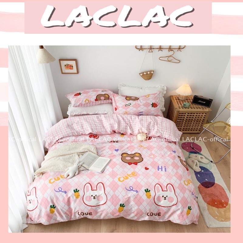 [SALE SHOCK] Chăn ga cotton 100% set 4 món