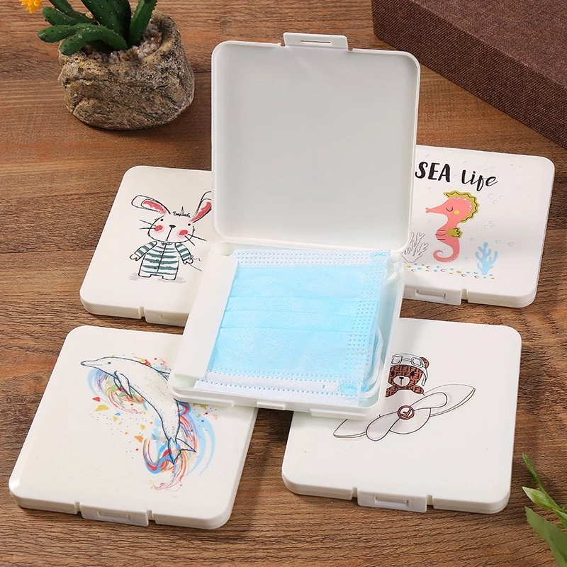 Hộp đựng khẩu trang dùng một lần