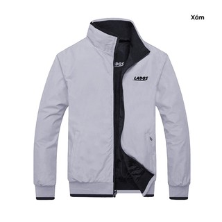Áo khoác dù 2 mặt LADOS - 2015, chống thấm, unisex đơn giản dễ phối